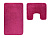 50X80+40X50-2577-BURGUNDY-UNIMAX