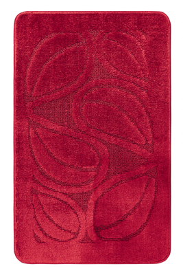 60X100-2577-BURGUNDY-FLORA